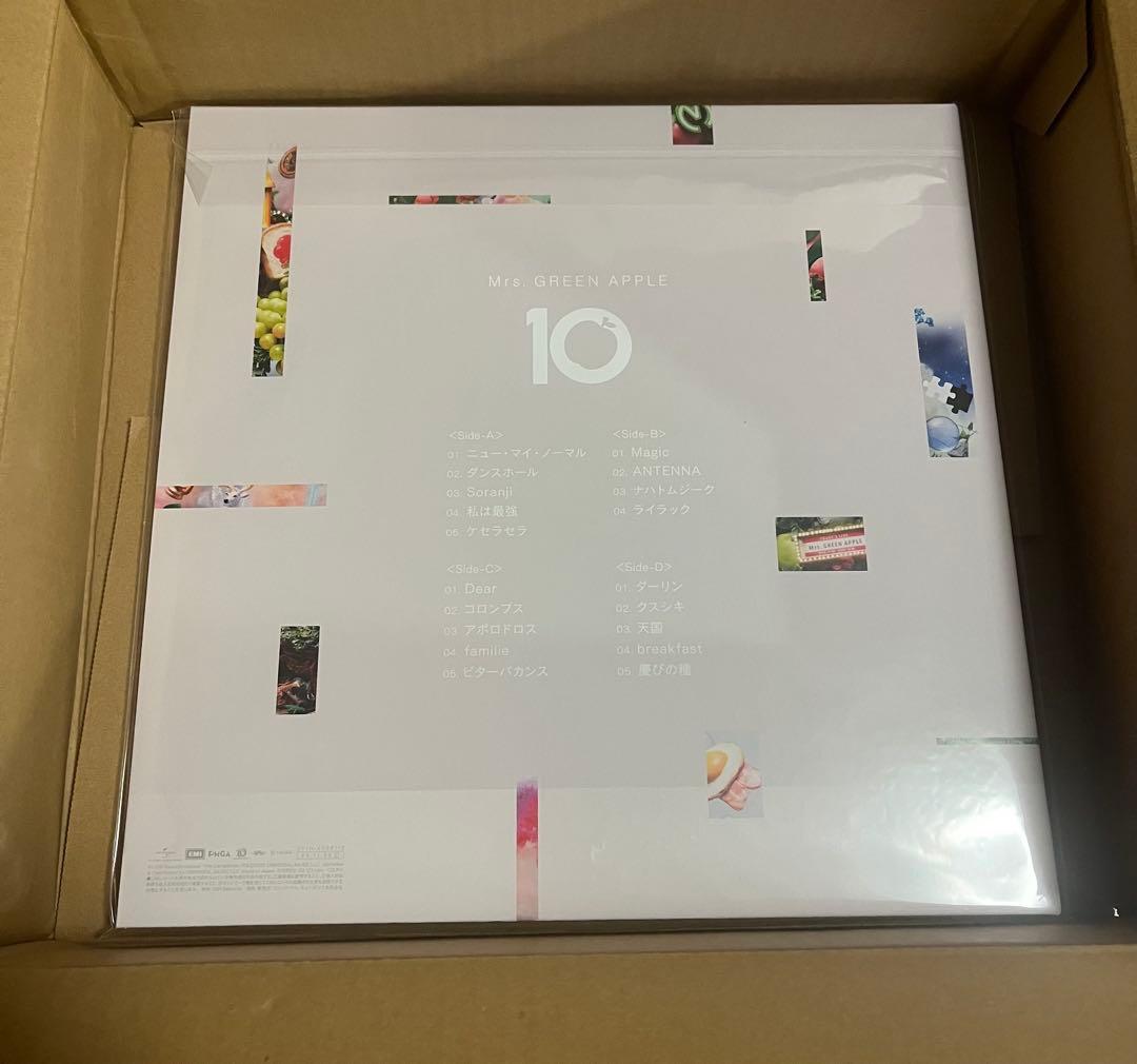 10 レコード　Mrs. GREEN APPLE