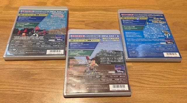 【Blu-ray&DVD】トイストーリー1〜3(３枚セット)