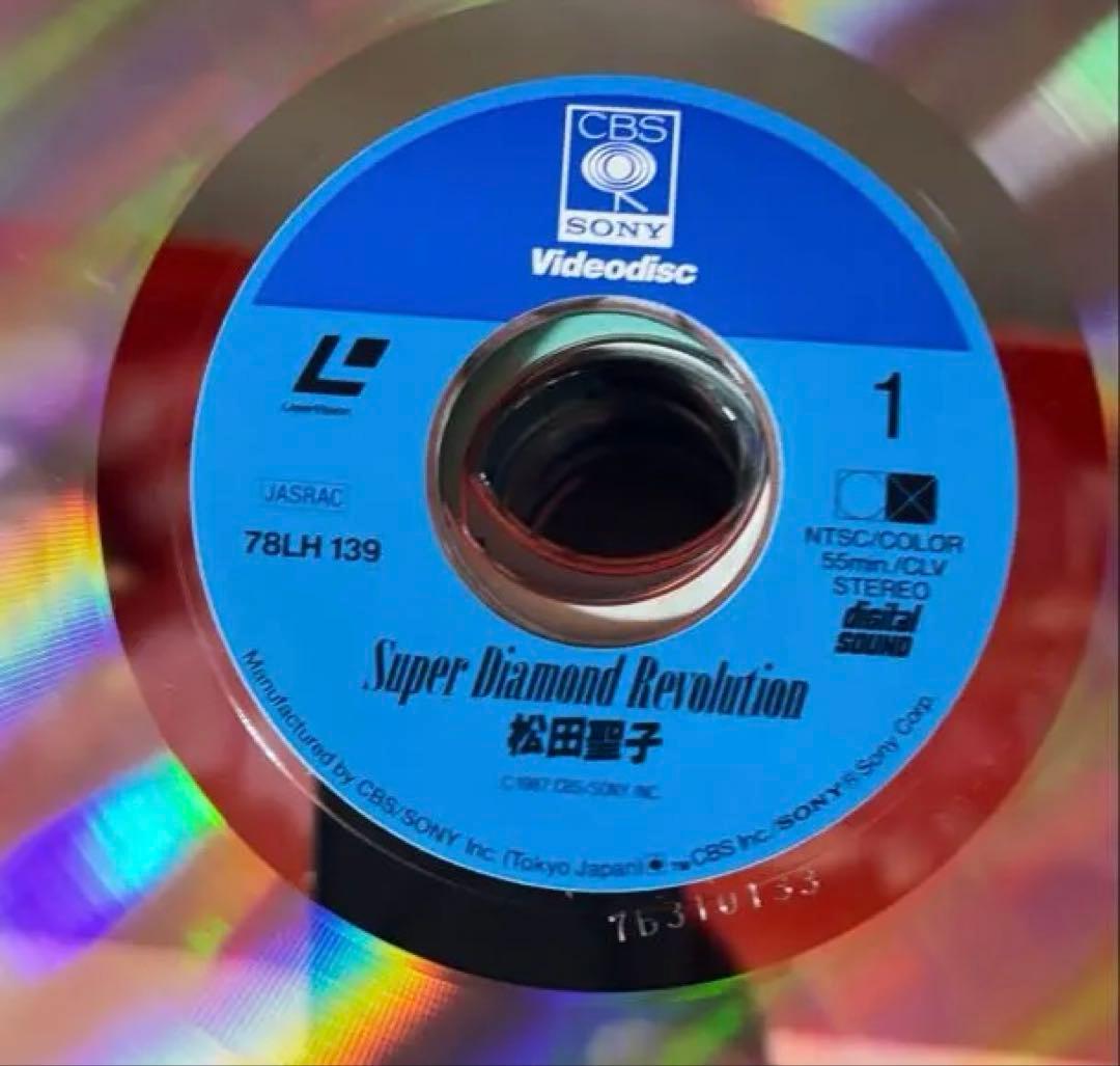 LD レーザーディスク LP レコード酒井赤盤本田美松田昭和アイドル再生未確認