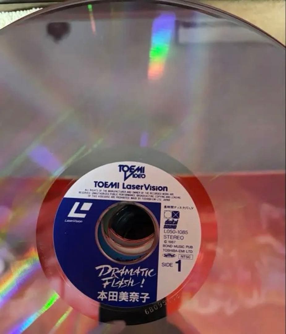 LD レーザーディスク LP レコード酒井赤盤本田美松田昭和アイドル再生未確認