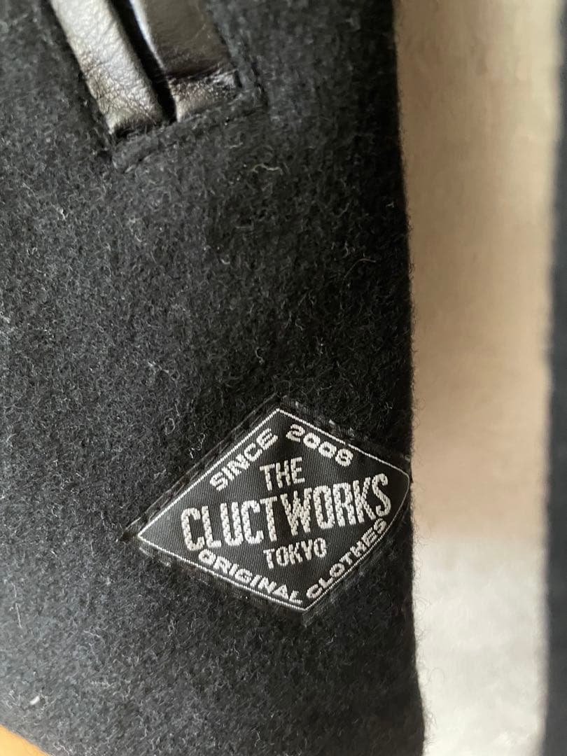 極美品　cluct クラクト　コート　アウター　黒