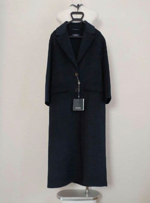 S MaxMara エスマックスマーラ☆100％バージンウール コート36未使用