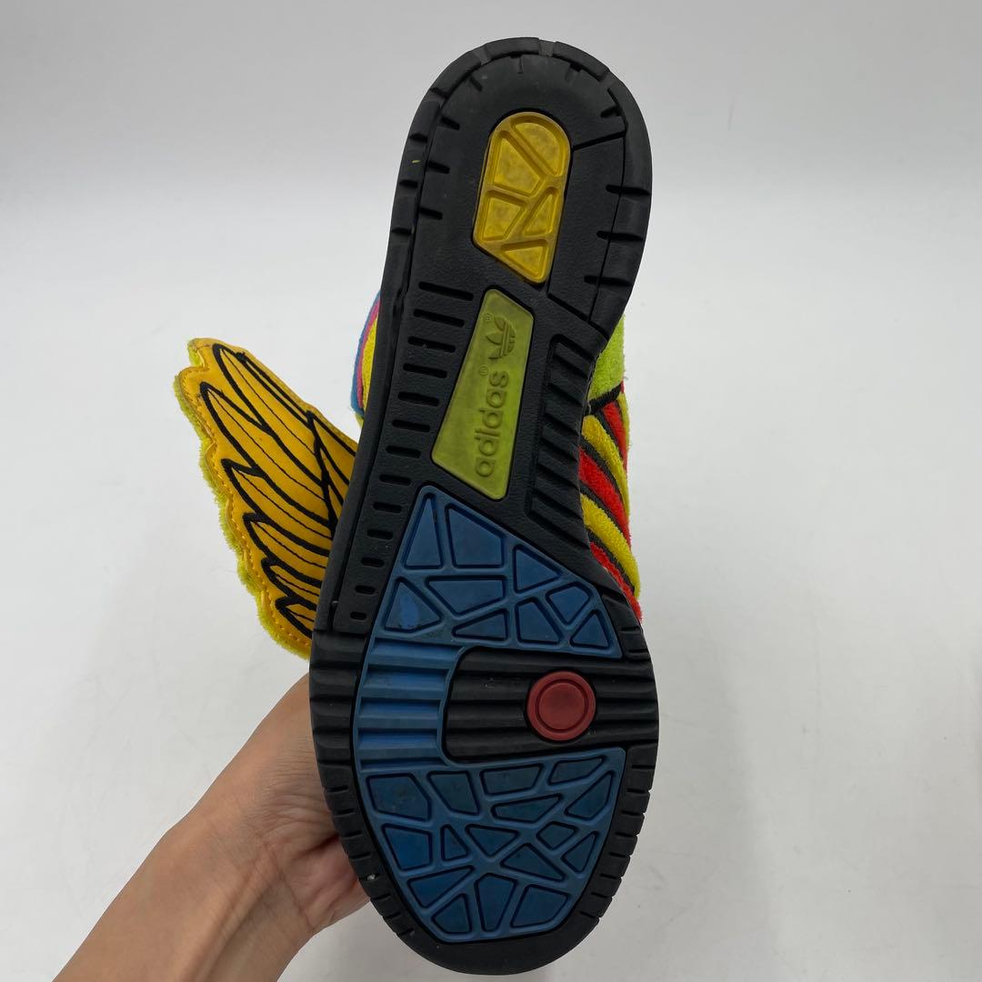 【美品】adidas JS Wings Rainbow 23.5cm