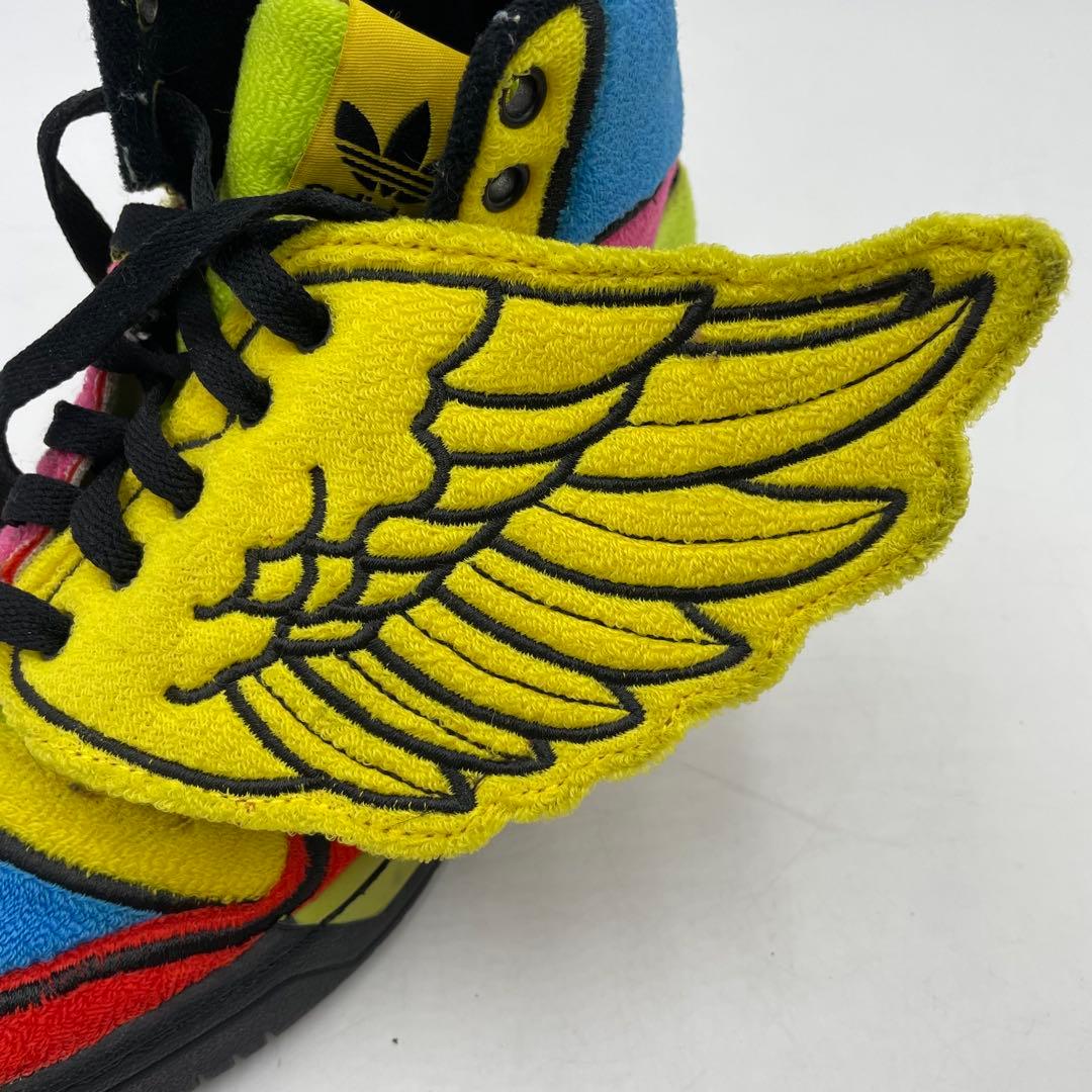 【美品】adidas JS Wings Rainbow 23.5cm