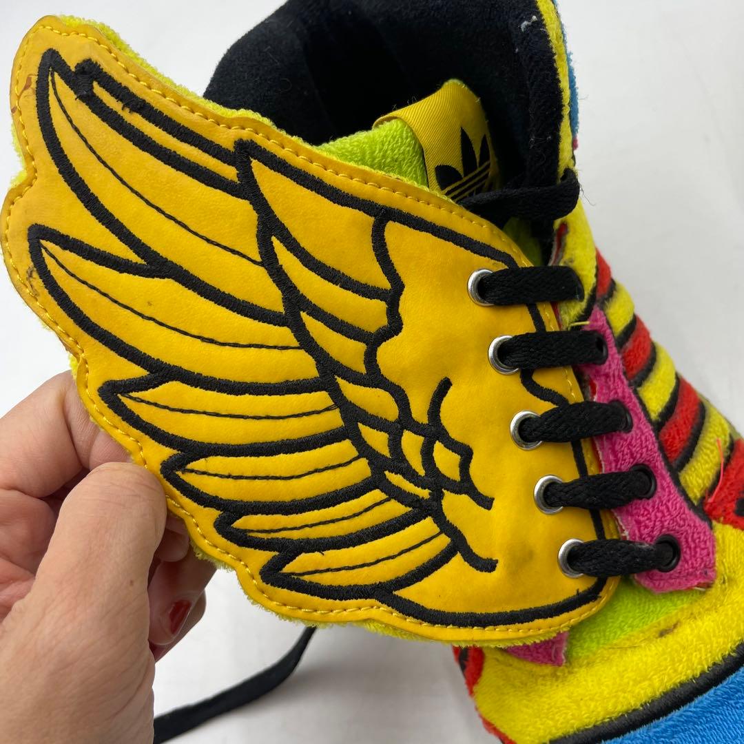 【美品】adidas JS Wings Rainbow 23.5cm