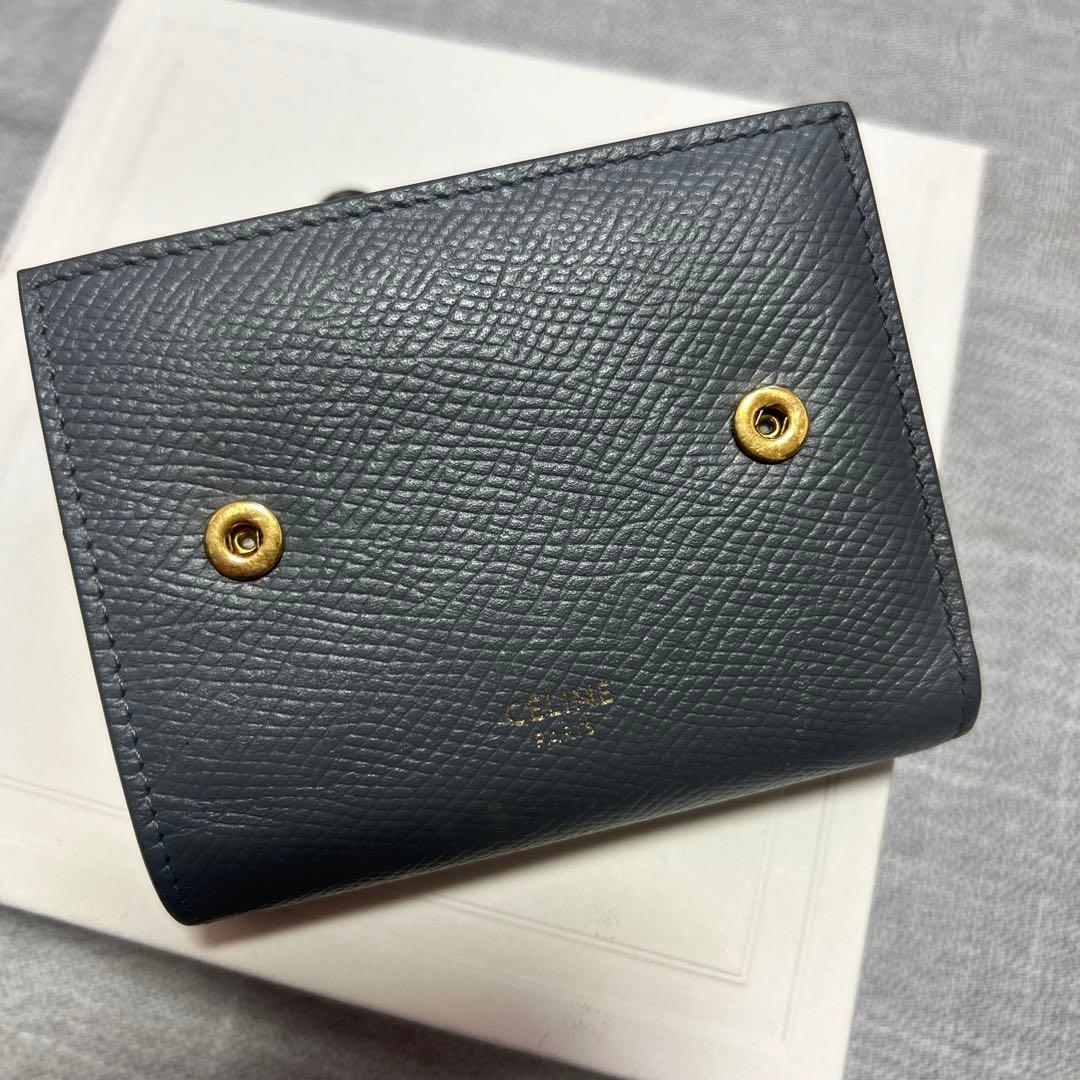 セリーヌ　CELINE スモール　トリフォールドウォレット　3つ折り財布