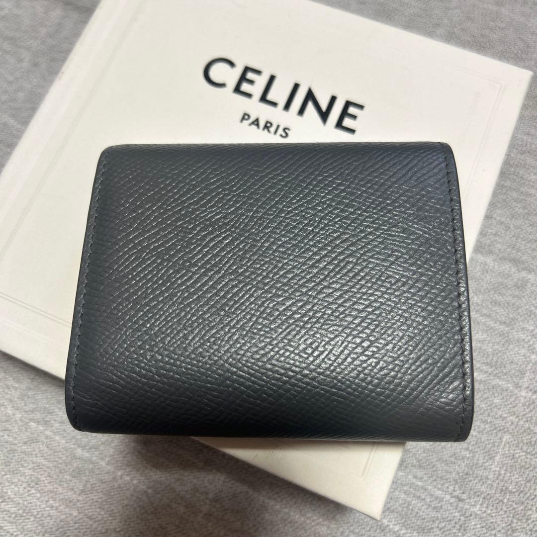 セリーヌ　CELINE スモール　トリフォールドウォレット　3つ折り財布