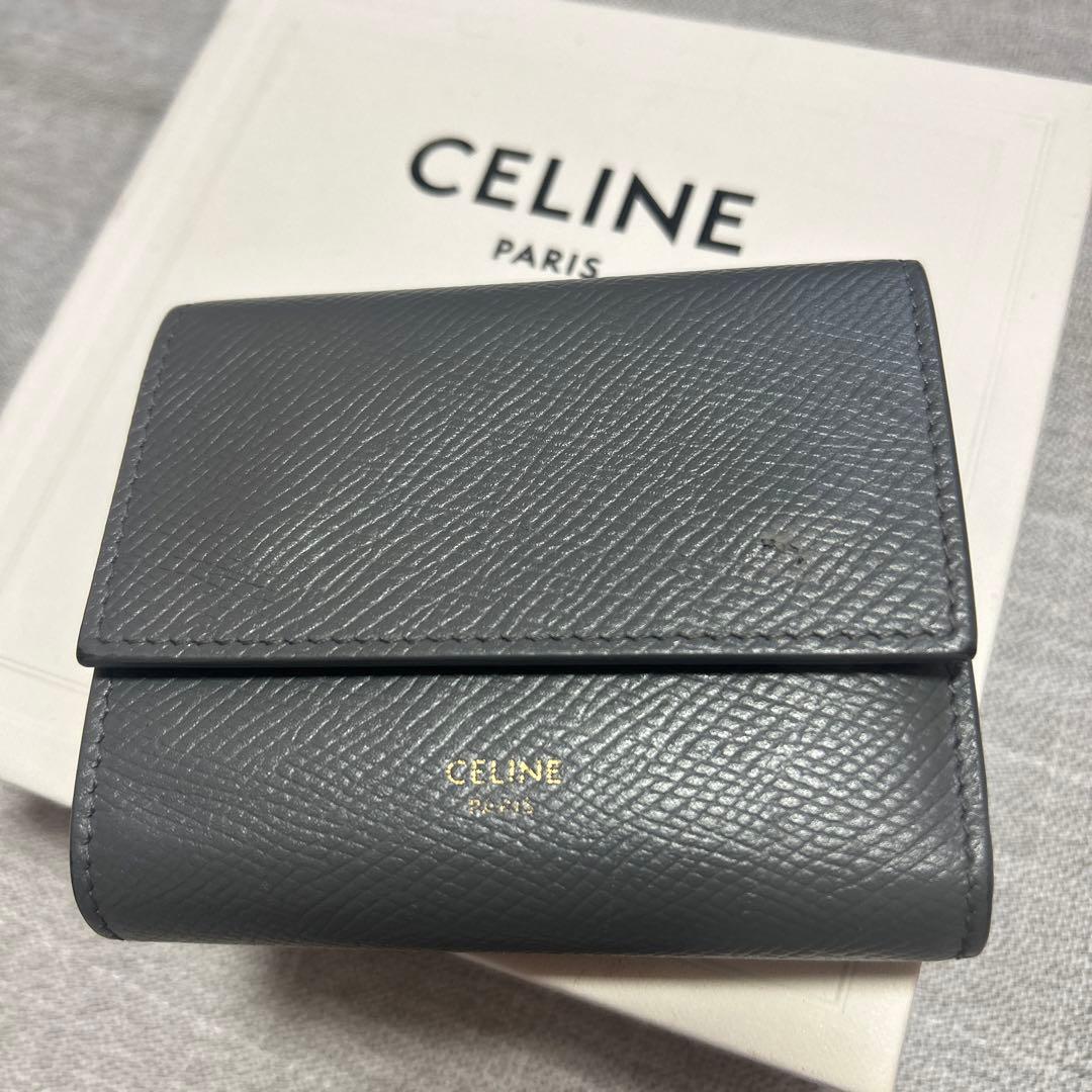 セリーヌ　CELINE スモール　トリフォールドウォレット　3つ折り財布