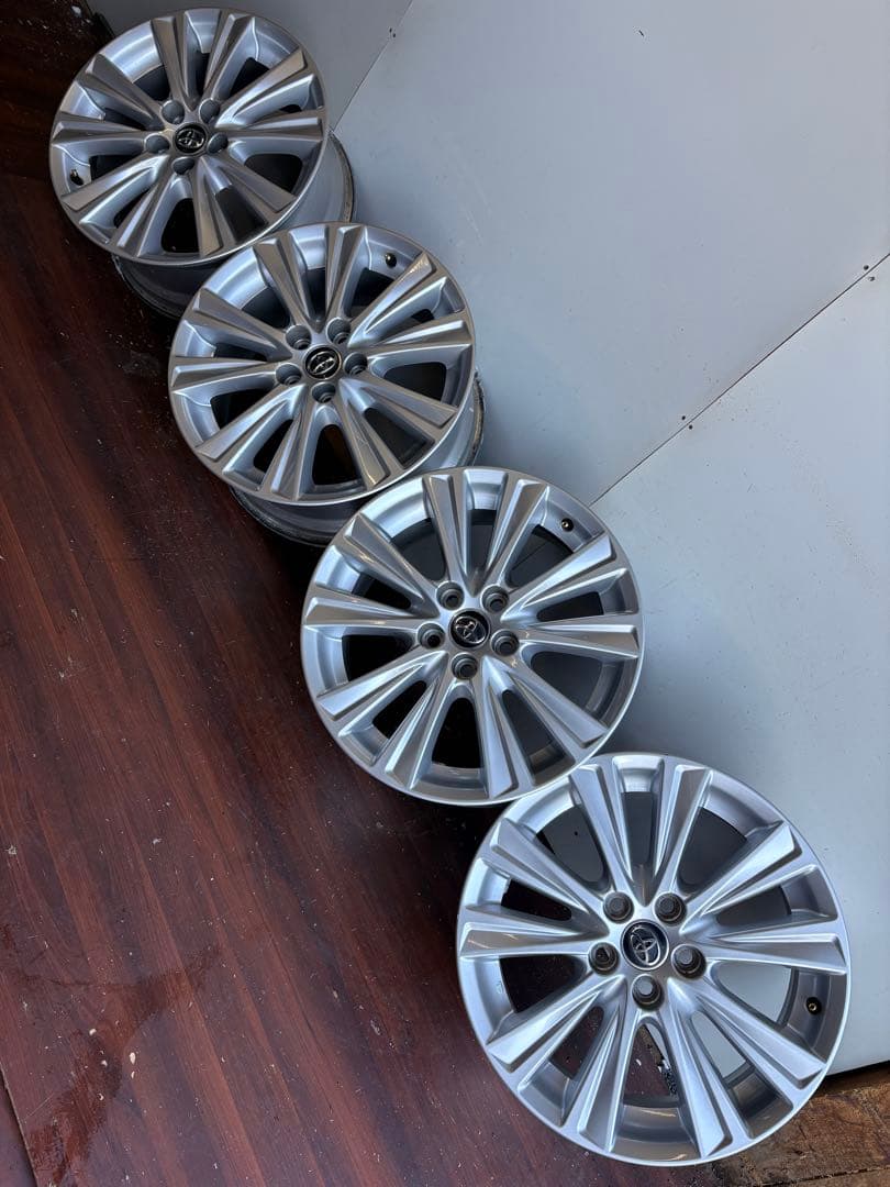 30アルファード純正18インチアルミホイール☆7.5J 45 流用可能品