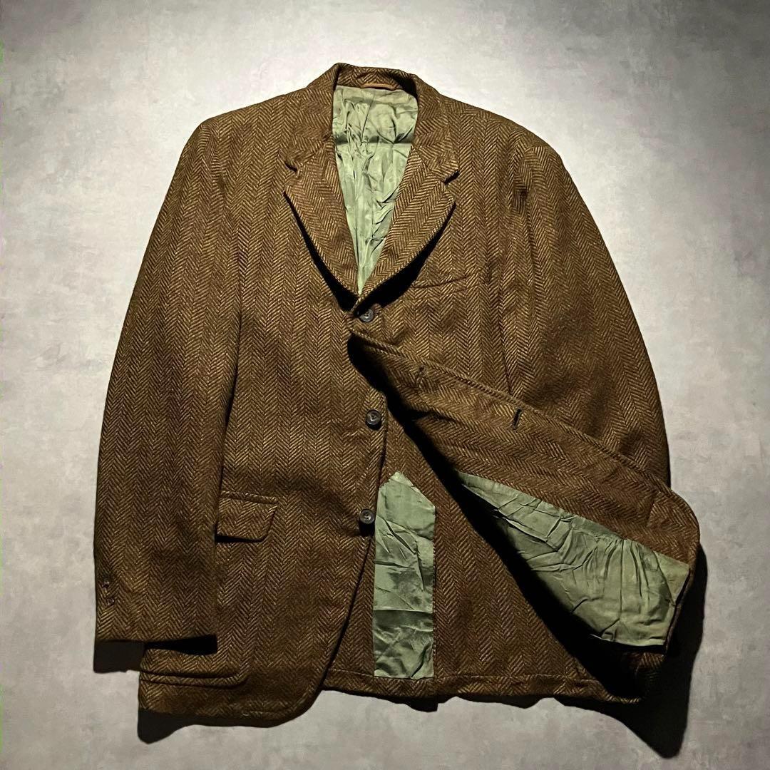 ジャケット・アウター 70s us vintage wool tailored jacket suit