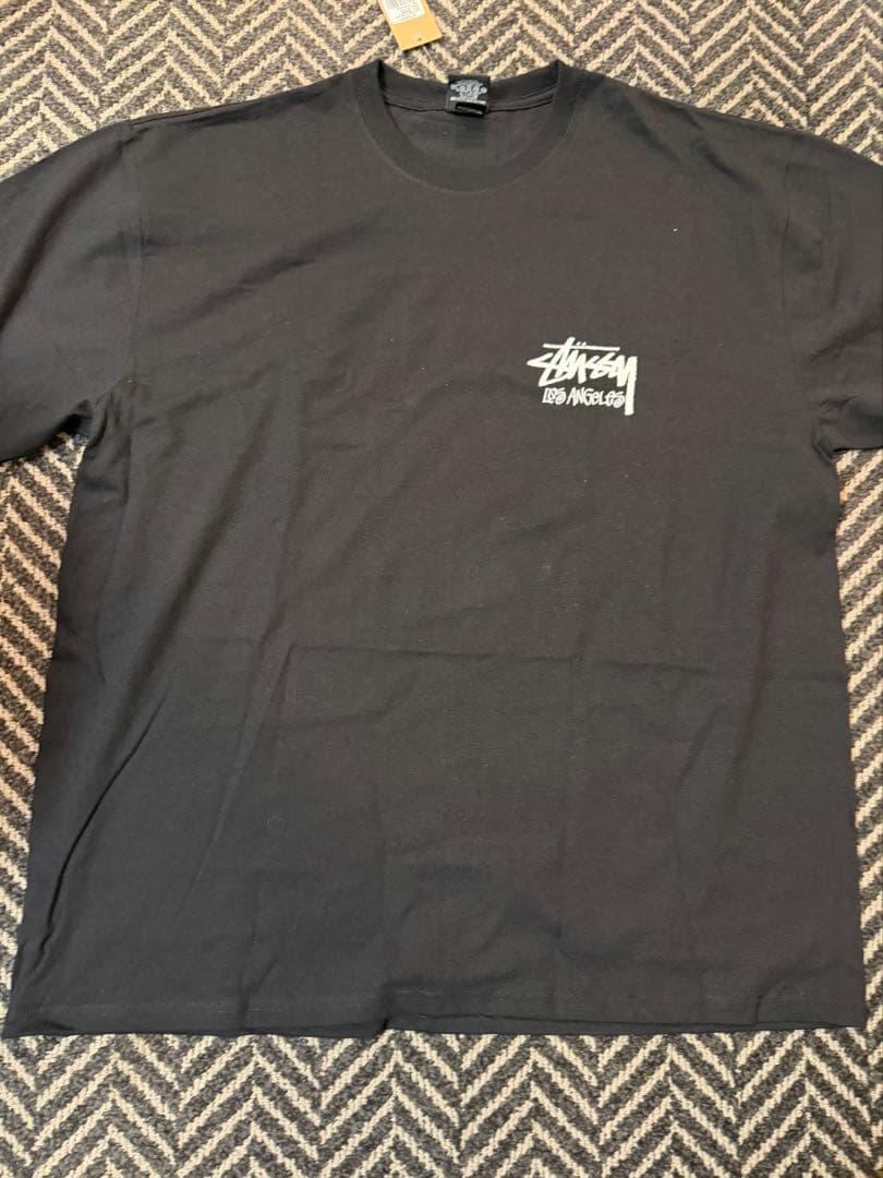 STUSSY ロサンゼルス 限定 Tシャツ ブラック XL