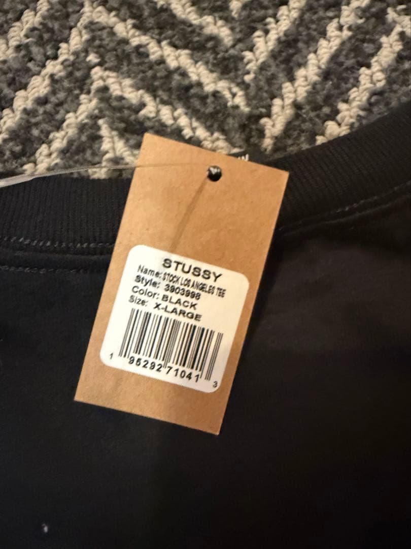 STUSSY ロサンゼルス 限定 Tシャツ ブラック XL