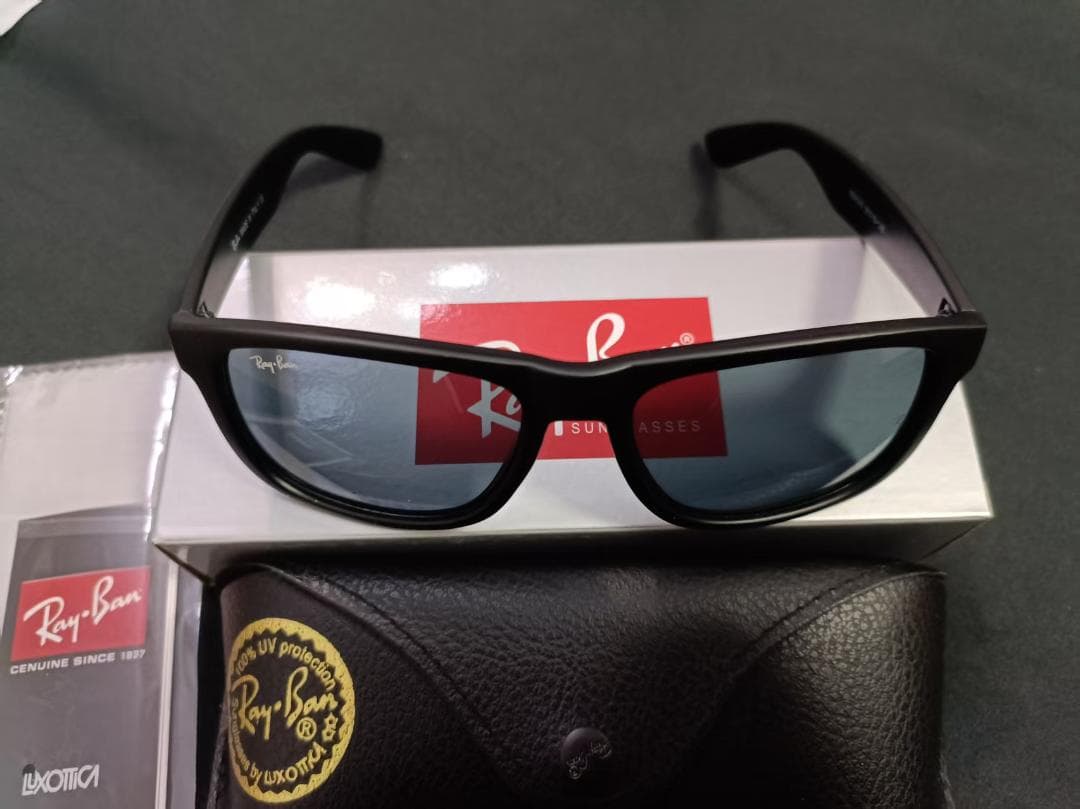 新品 RayBan JUSTIN レイバン サングラス RB4165