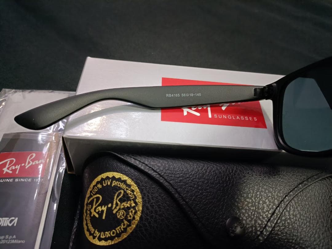 新品 RayBan JUSTIN レイバン サングラス RB4165