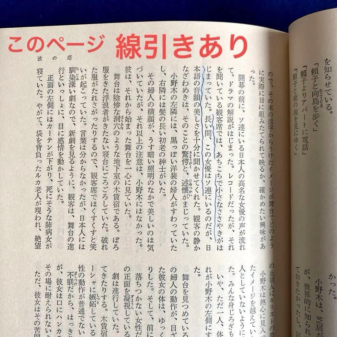 【サイン本】松本清張全集18 『波の塔』　直筆サイン　落款　100冊限定　線引き