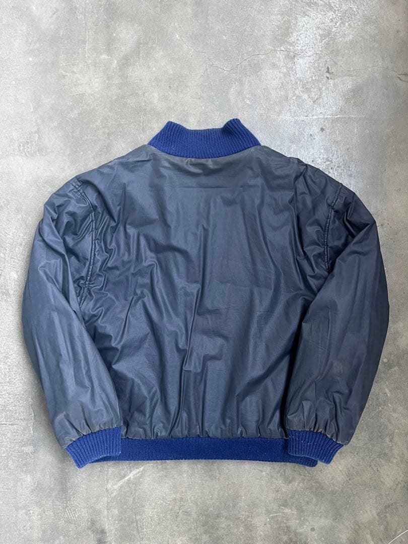 【古着】　チェックブルゾン　90s　リバーシブル