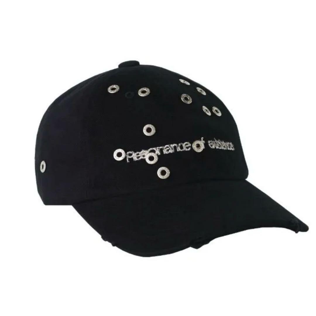 gadid anoniem キャップ　KIPP BLACK