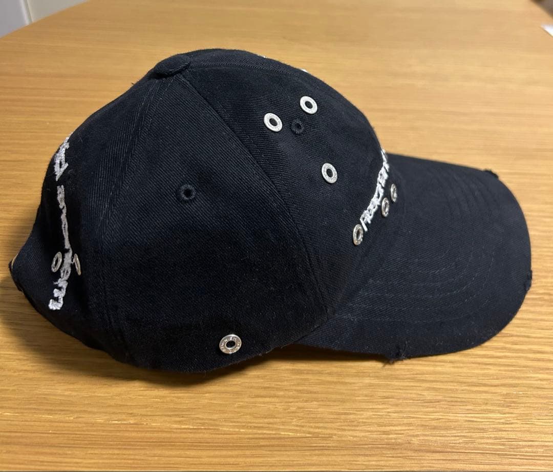 gadid anoniem キャップ　KIPP BLACK
