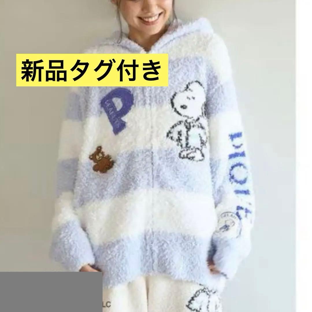 新品　PEANUTS オリジナルアート パーカ　ジェラートピケ　スヌーピー
