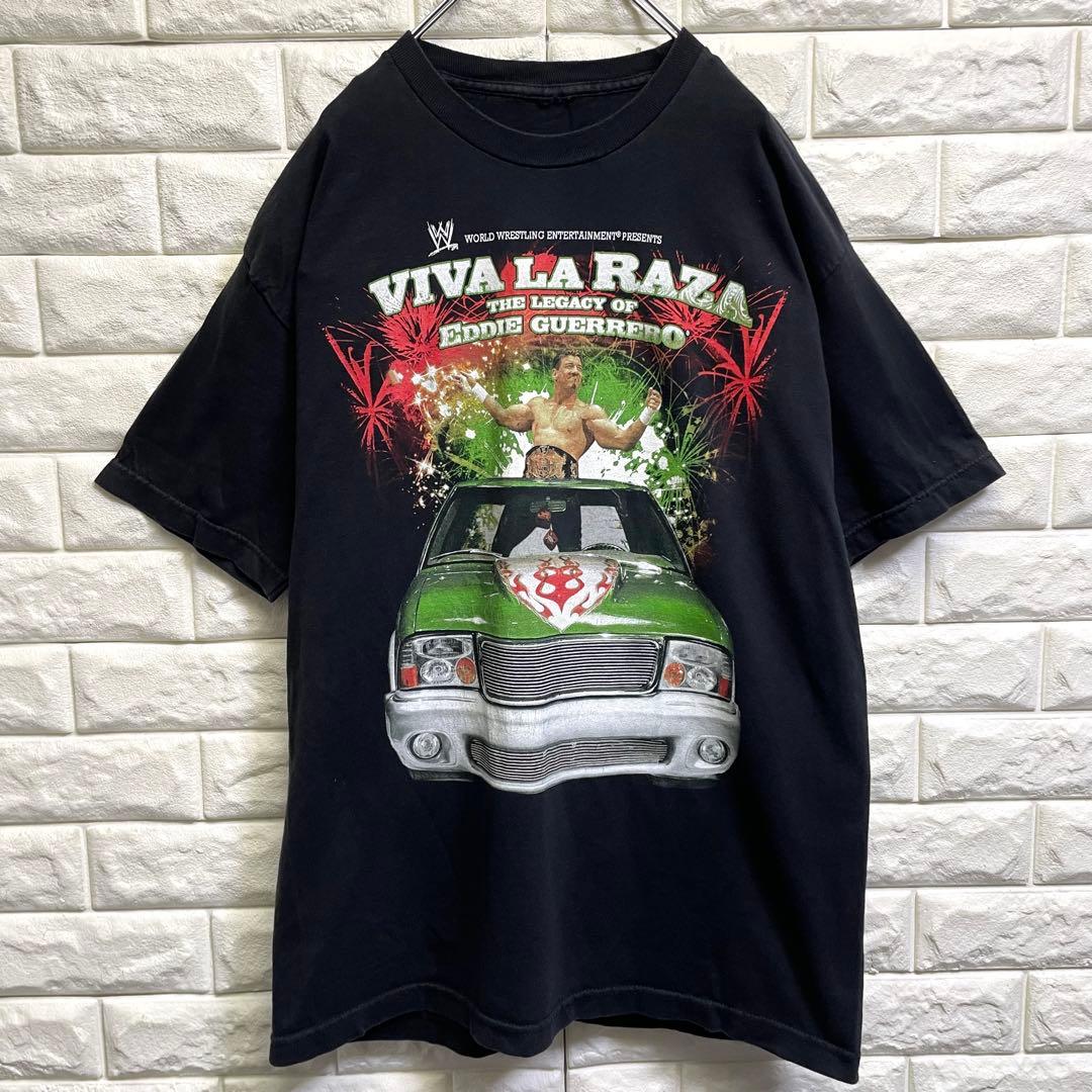 WWE エディ・ゲレロ　半袖Tシャツ　メンズLサイズ相当