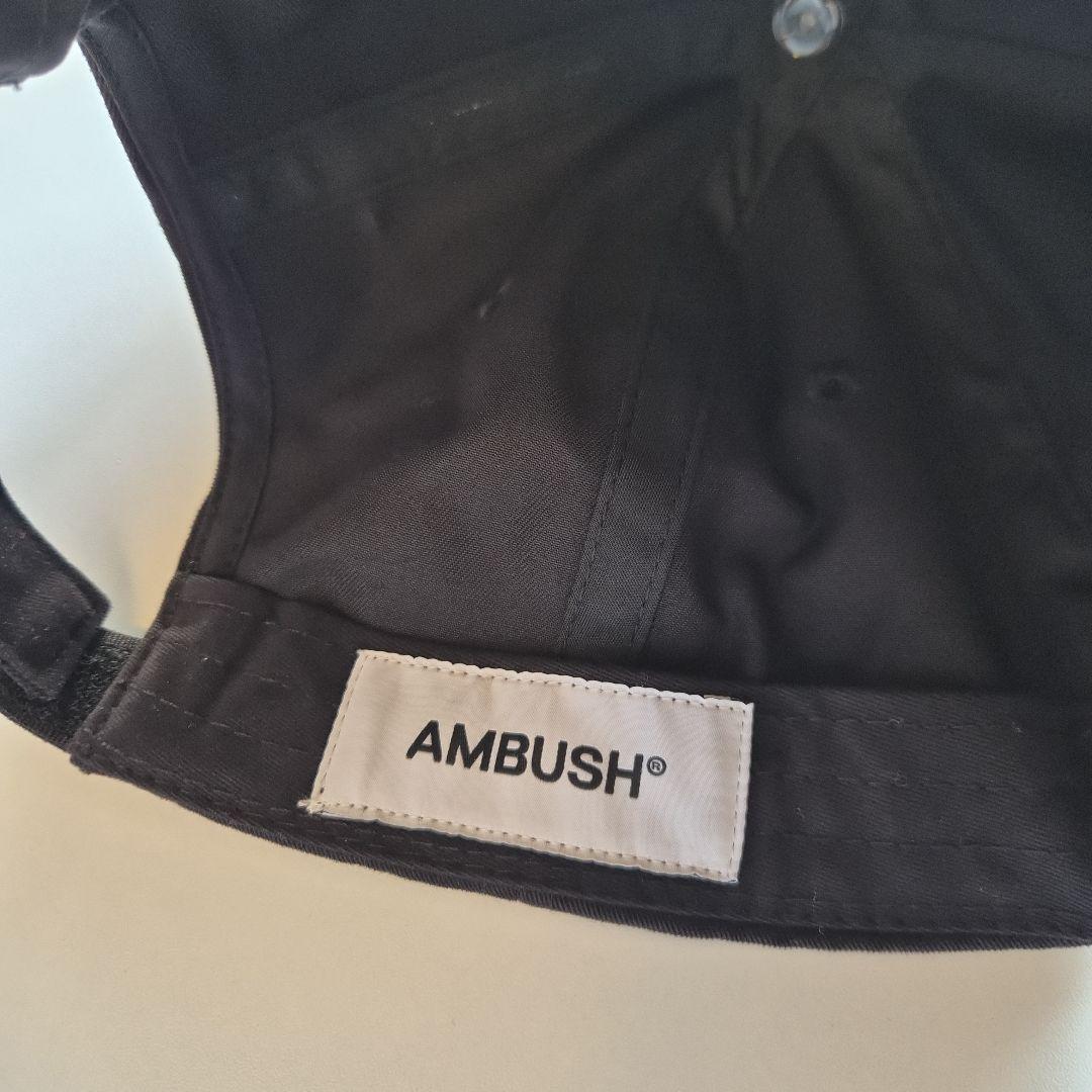 AMBUSH ブラック キャップ