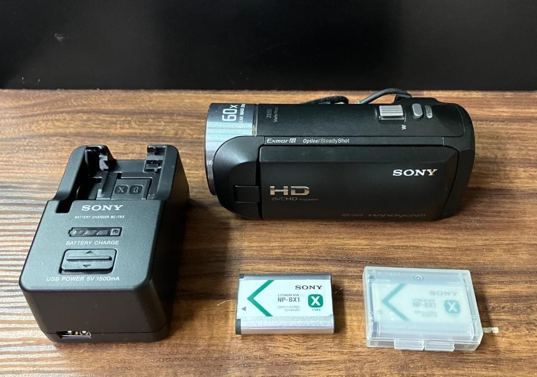 【SONY】 HDR CX-470　コンパクトビデオカメラレコーダー　黒