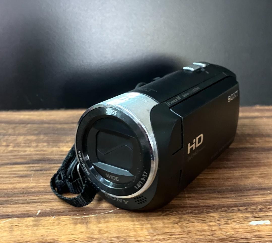 【SONY】 HDR CX-470　コンパクトビデオカメラレコーダー　黒