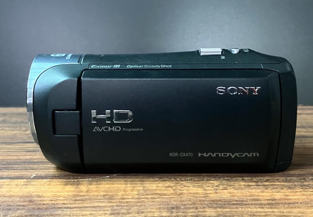 【SONY】 HDR CX-470　コンパクトビデオカメラレコーダー　黒