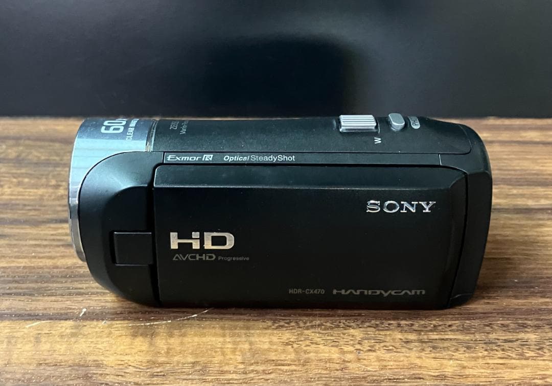 【SONY】 HDR CX-470　コンパクトビデオカメラレコーダー　黒