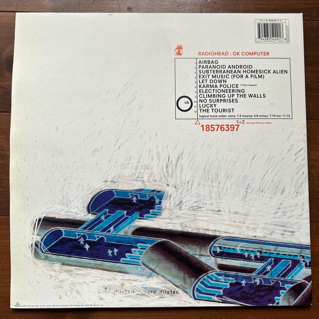 RADIOHEAD / OK Computer 12インチレコード