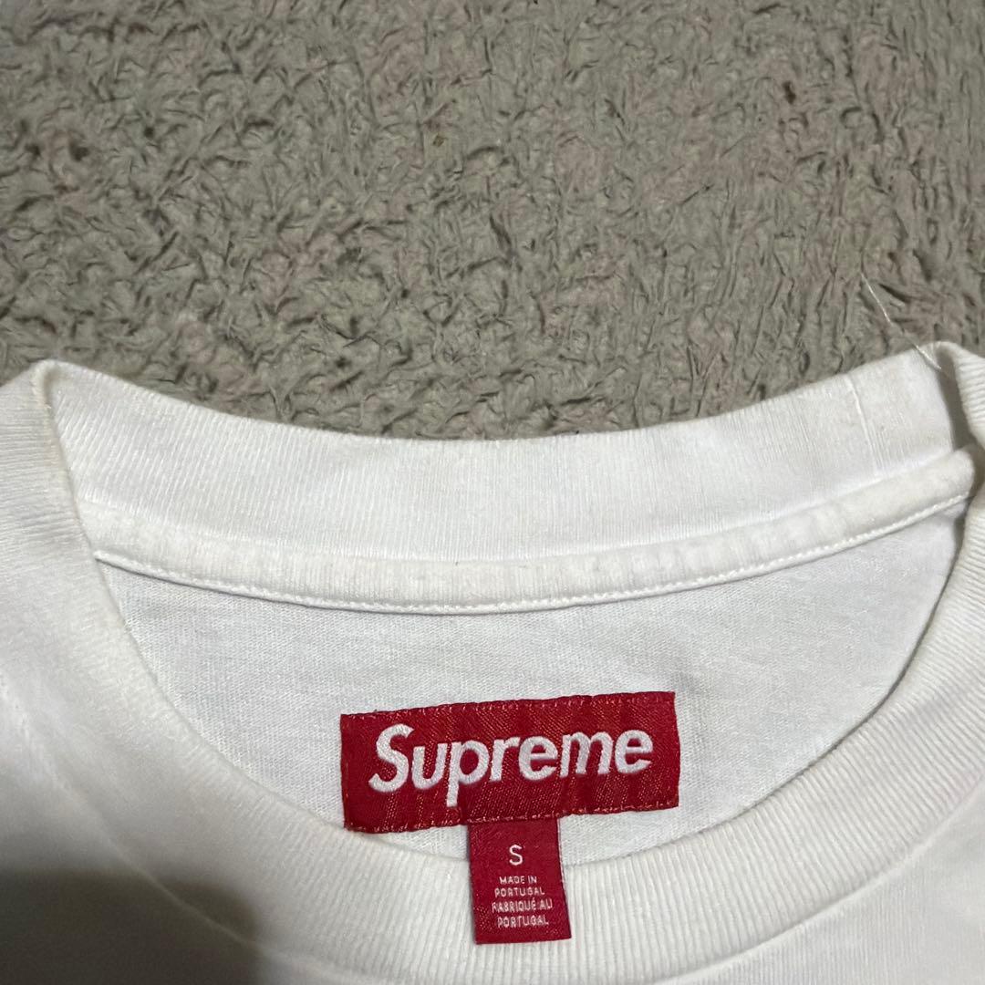 24aw Supreme Small Box Logo tee tシャツ s 白