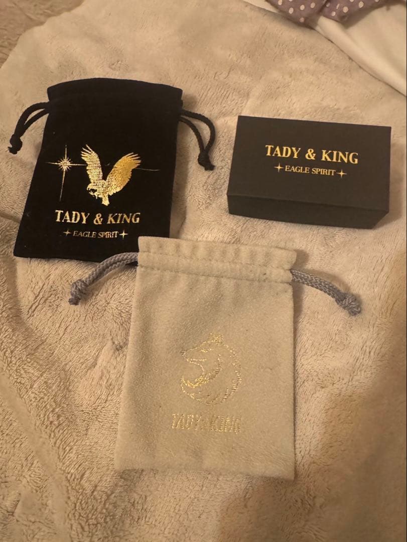 TADY&KING 爪SVフェザー 特大 LLサイズ　フェザー ペンダントトップ
