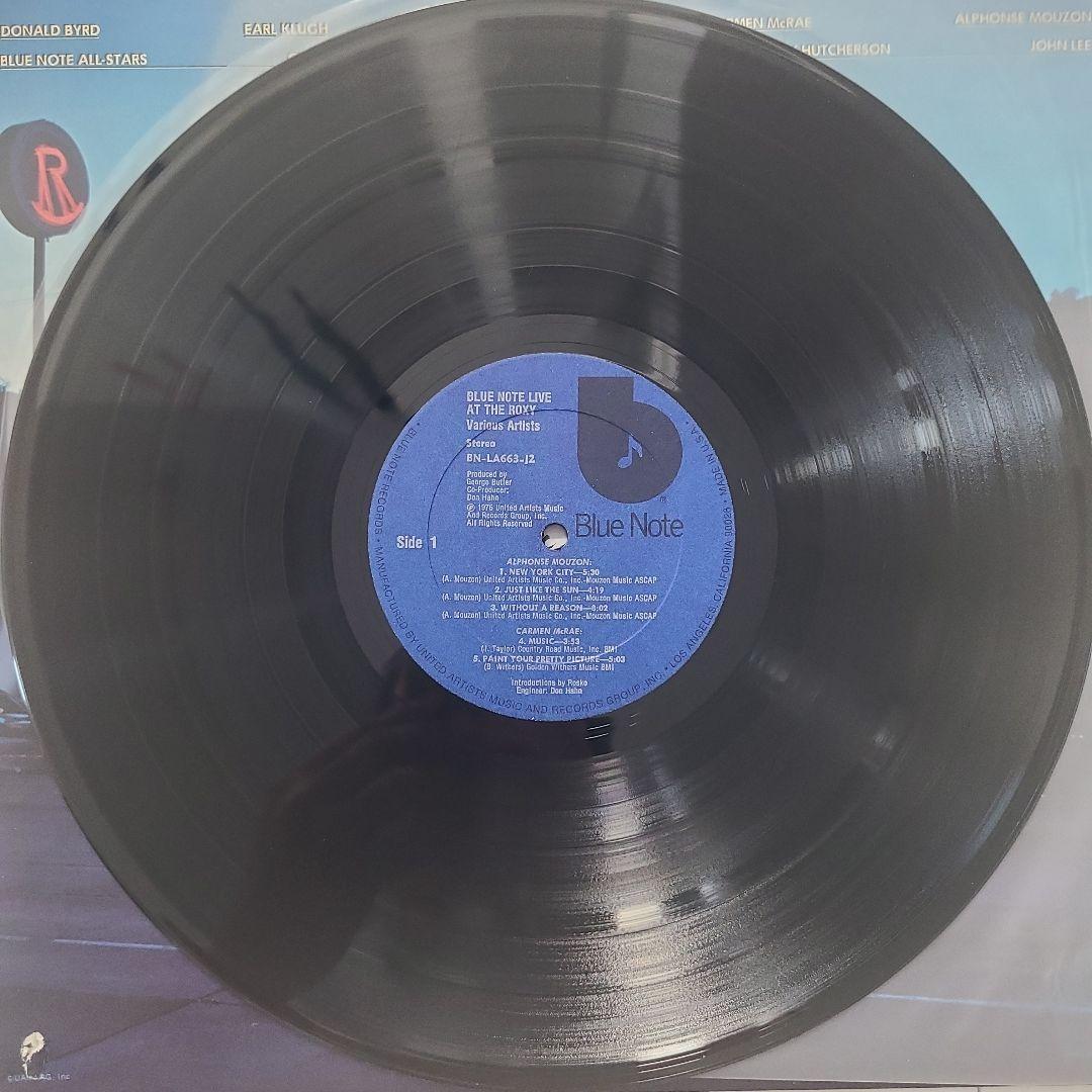 ★ＵＳオリジナル盤★『ブルー・ノート・ライヴ・アット・ザ・ロキシー』２枚組ＬＰ