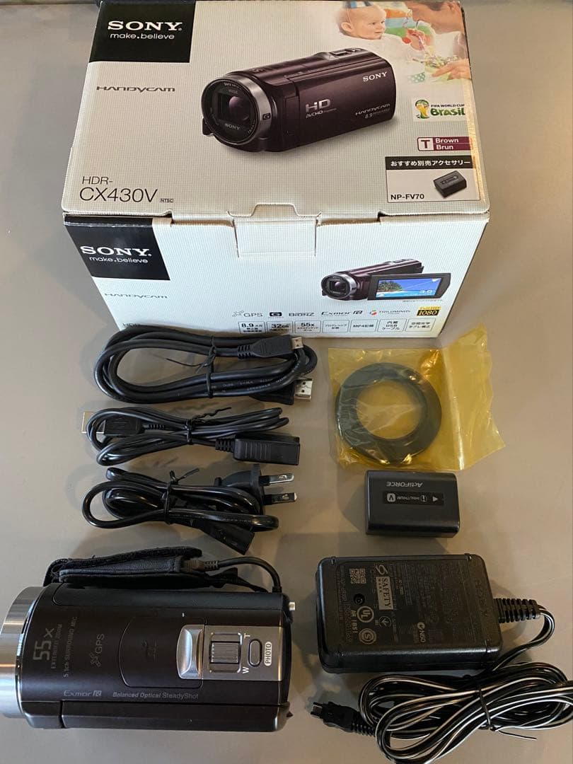 SONY HDR-CX430V ビデオカメラ 本体