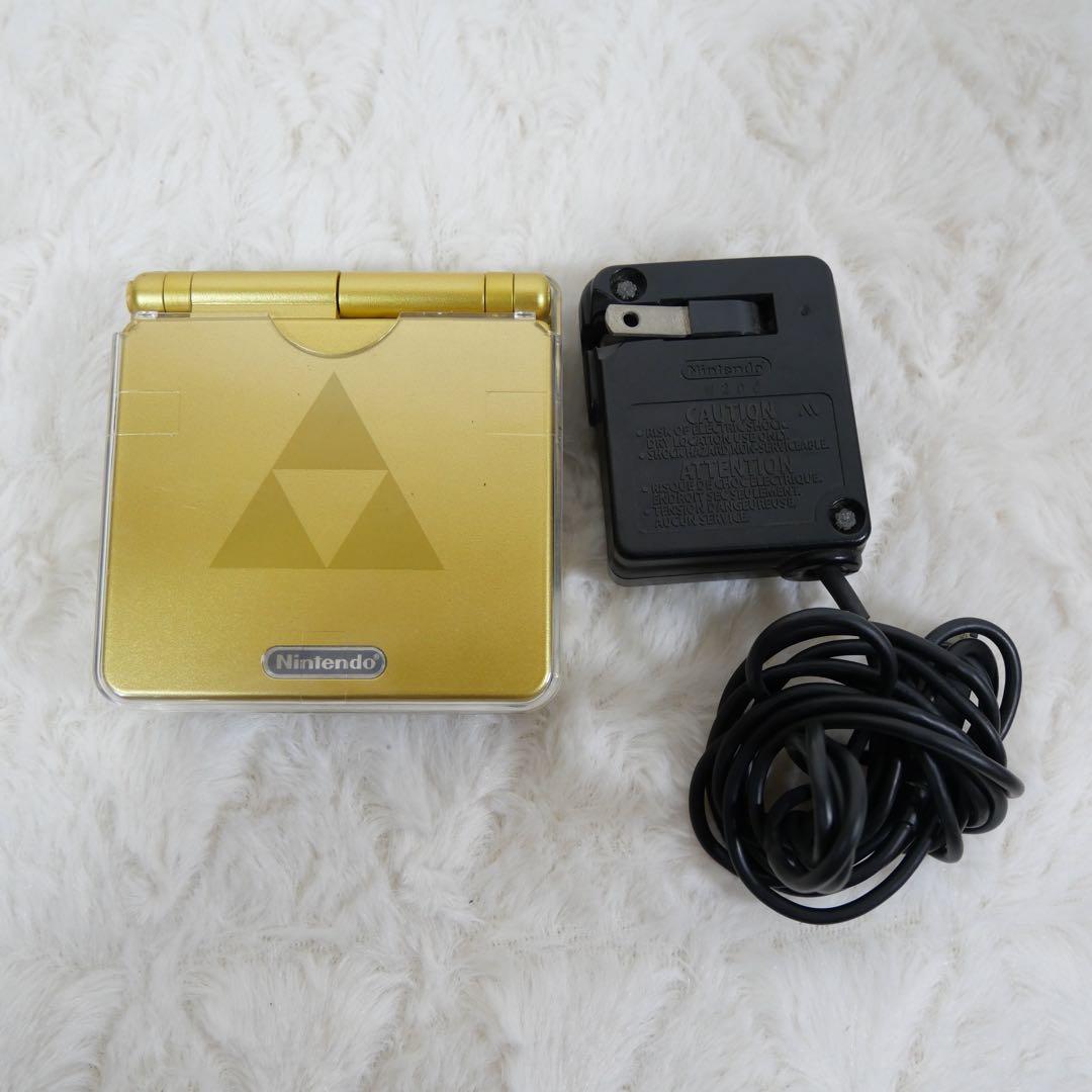 希少ゲームボーイ アドバンス SP ゼルダVer 美品 GBASP 通電確認済