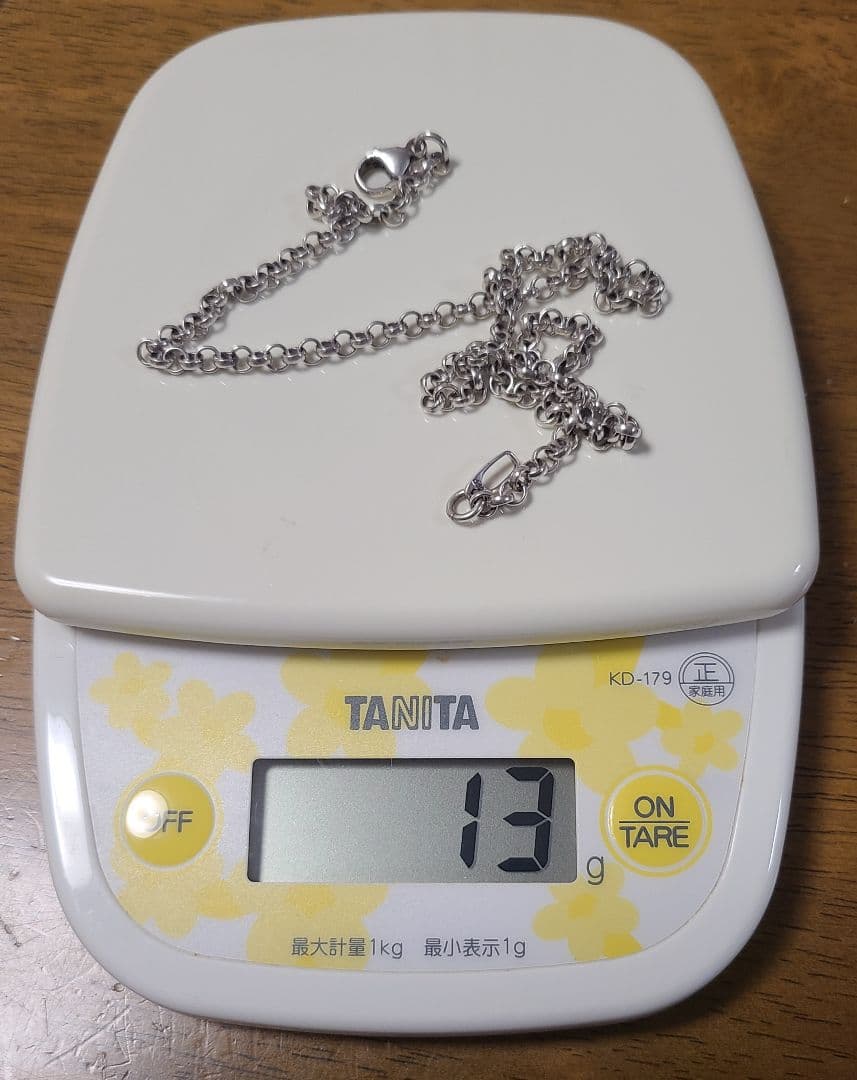 メンズ　シルバーネックレス