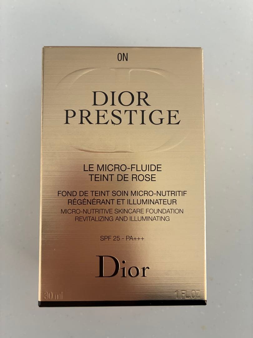 DIOR プレステージルフルイドタンドゥローズ　ON
