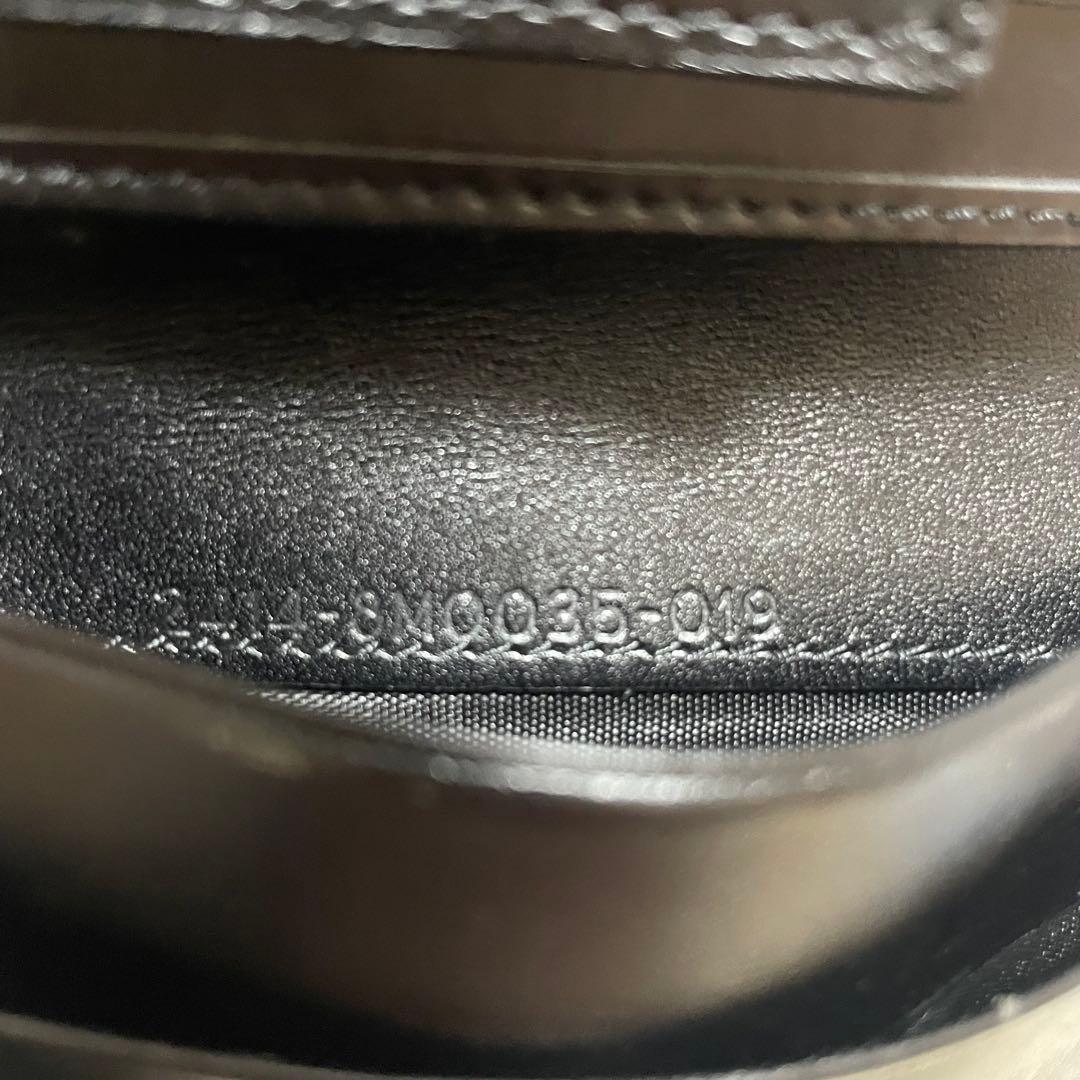 ♡美品♡ FENDI 二折財布 ズッカ柄 レザー×キャンバス ブラウン　ブラック