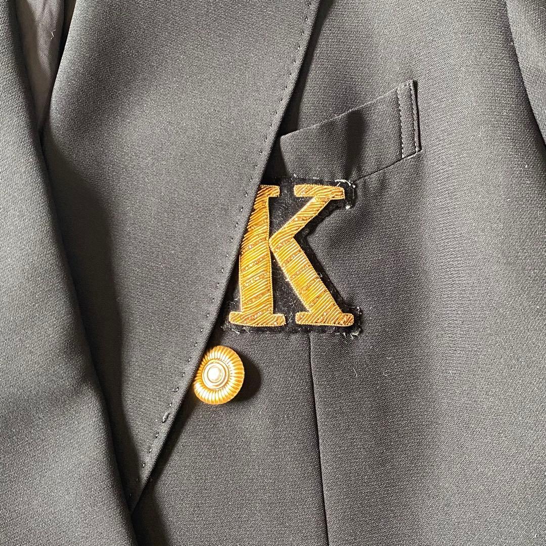 希少✨️KANEKO ISAO カネコイサオ 金ボタン エンブレム ジャケット