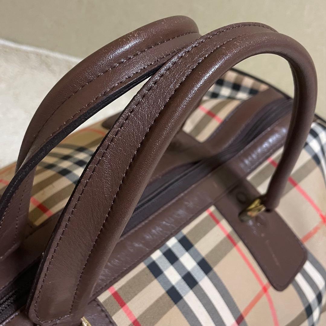 【Burberrys】バーバリー ボストンバッグ ノバチェック