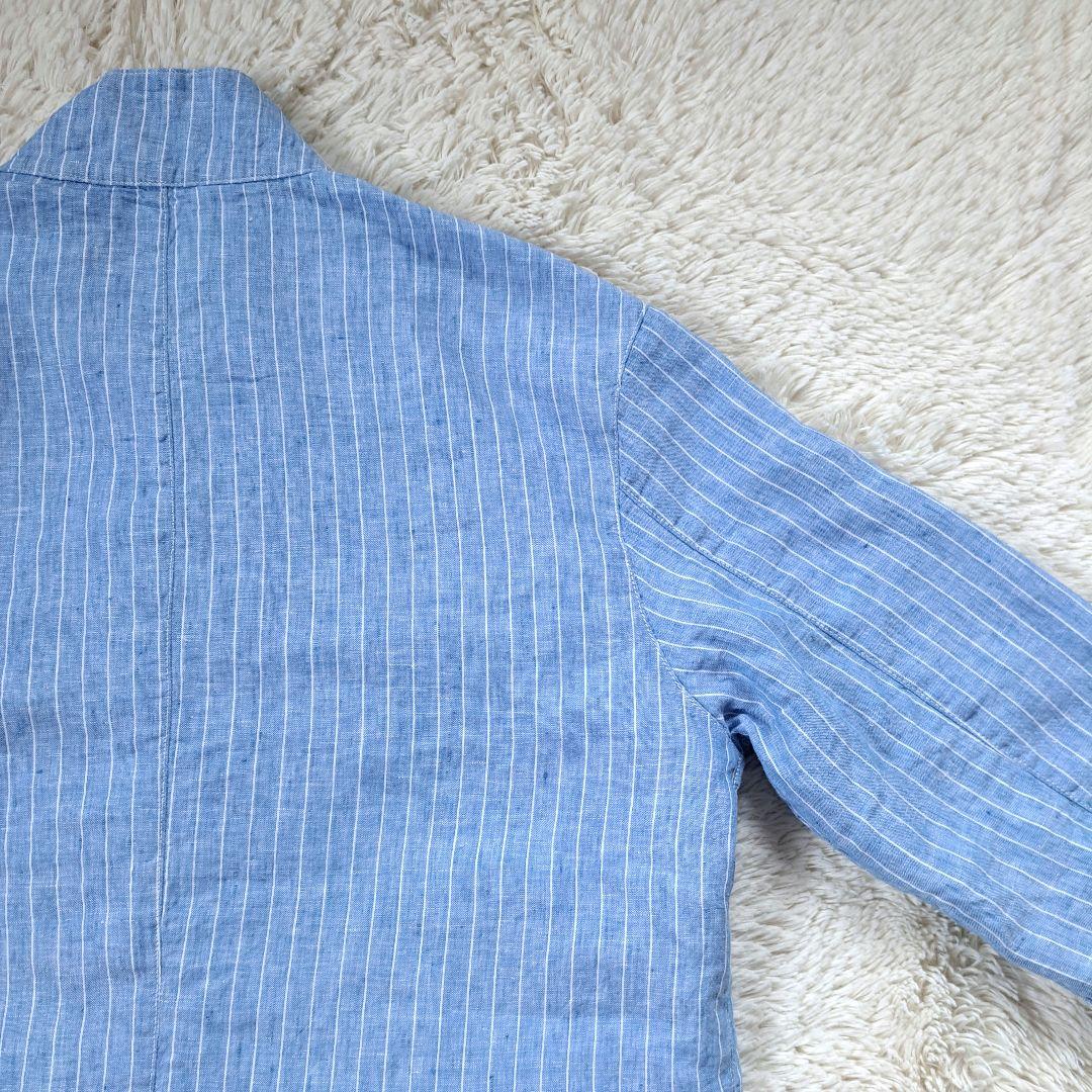 新品タグ付き 定価4.2万 ポロラルフローレン リネン ブルゾン ポニー刺繍