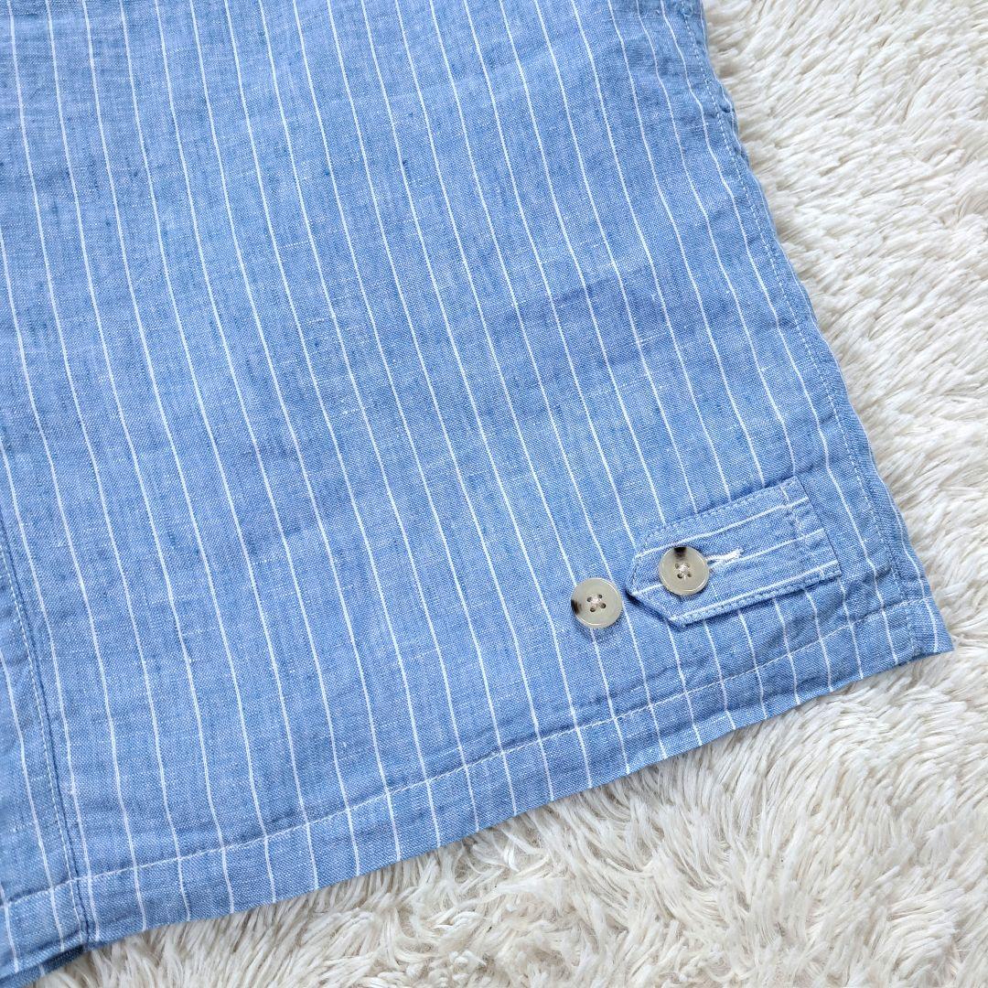 新品タグ付き 定価4.2万 ポロラルフローレン リネン ブルゾン ポニー刺繍