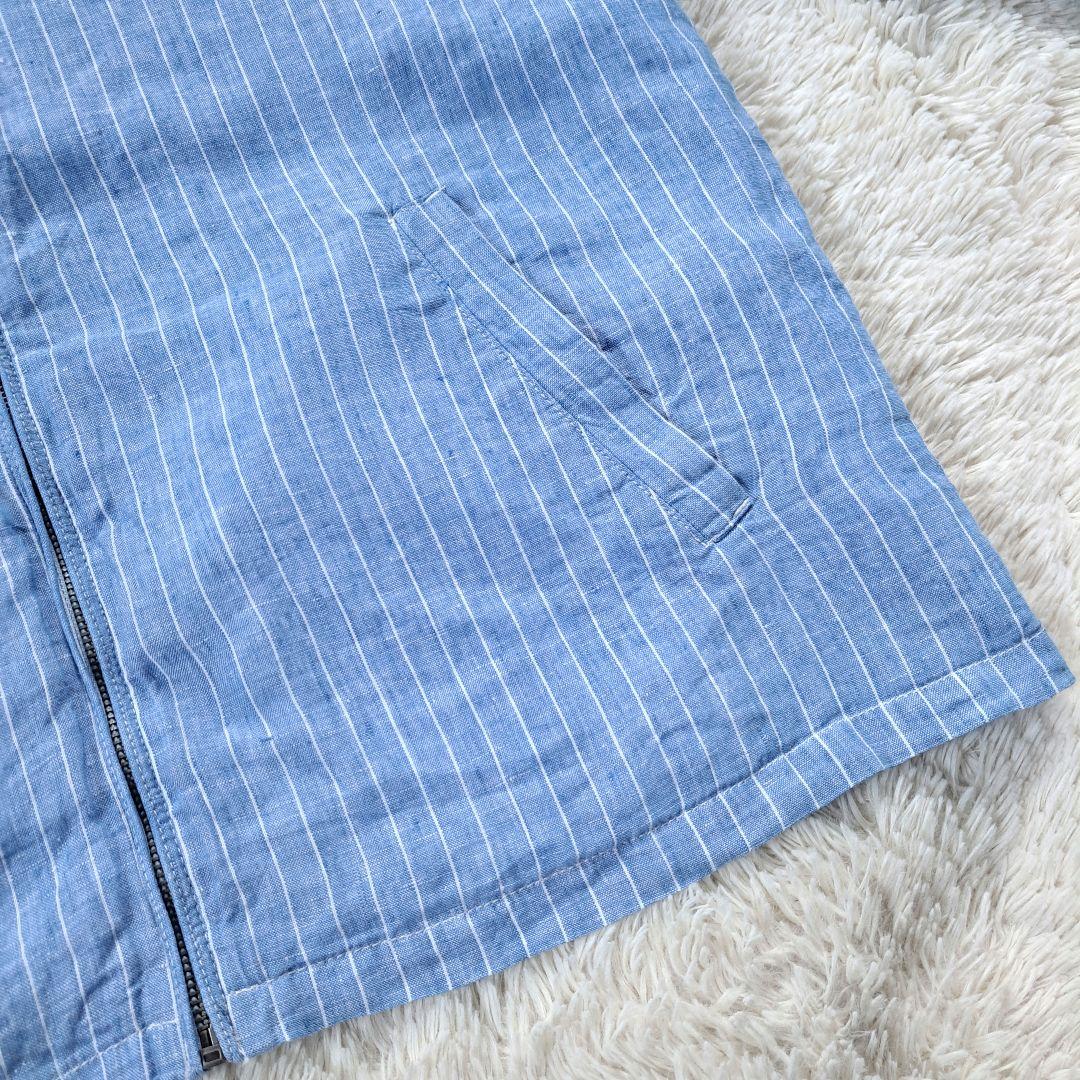 新品タグ付き 定価4.2万 ポロラルフローレン リネン ブルゾン ポニー刺繍
