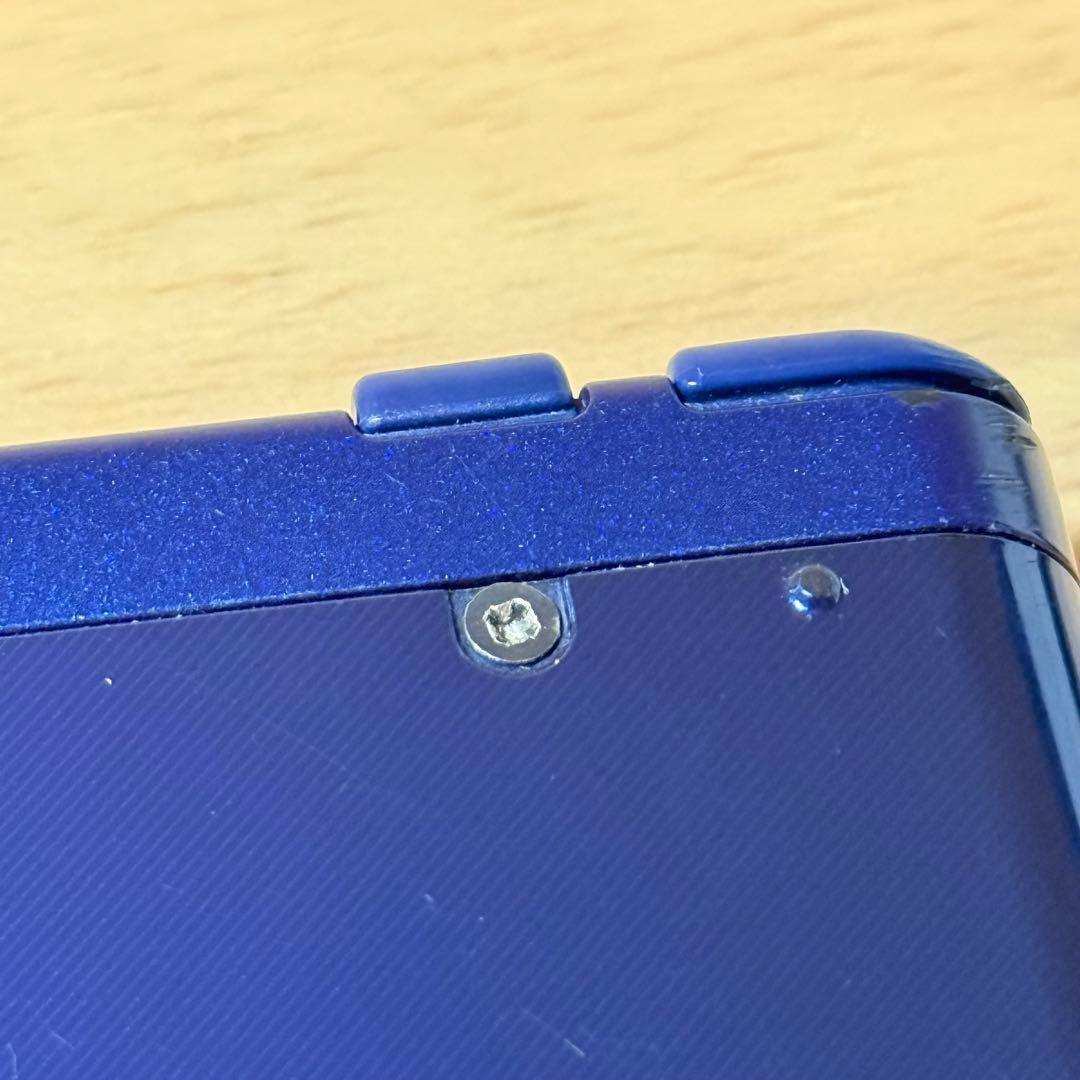6-018 Newニンテンドー3DS LL メタリックブルー 下IPS搭載