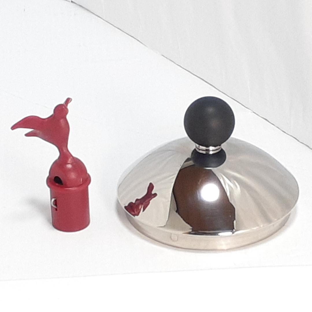ALESSI アレッシ バードケトル 9093 ライトブルー【中古出品】