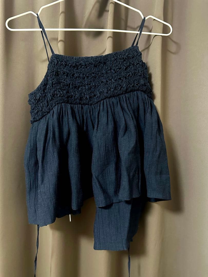 トップス EAPHI RANDOM SHIRRING 2WAY BUSTIER