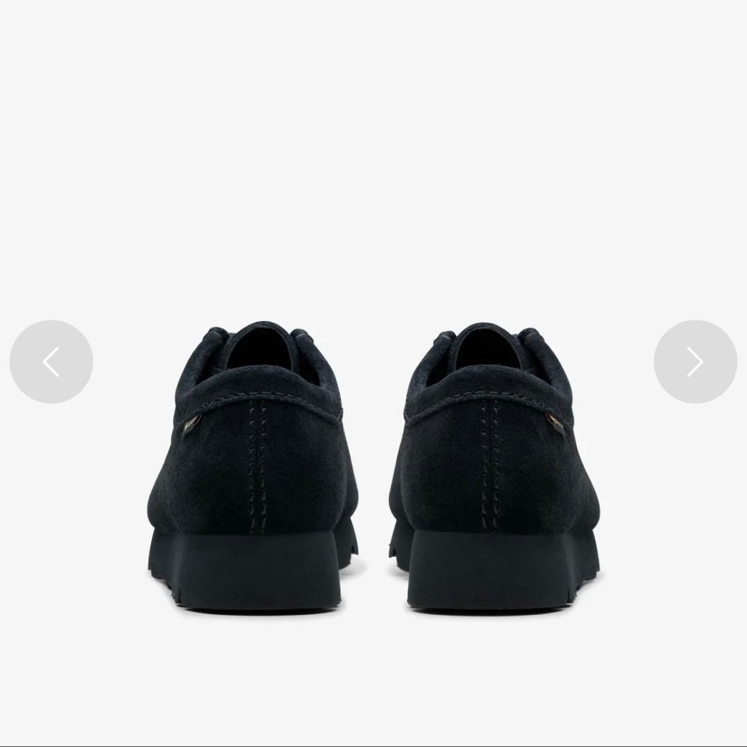 早い者勝ち‼️Clarksクラークス ワラビー黒　ゴアテックス26.5cm uk8
