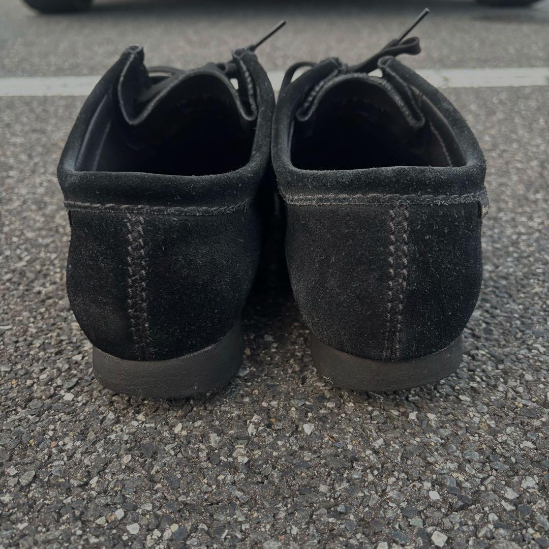 早い者勝ち‼️Clarksクラークス ワラビー黒　ゴアテックス26.5cm uk8