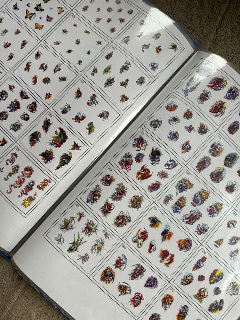 tattoo Flash 40枚 彫師 刺青 下絵