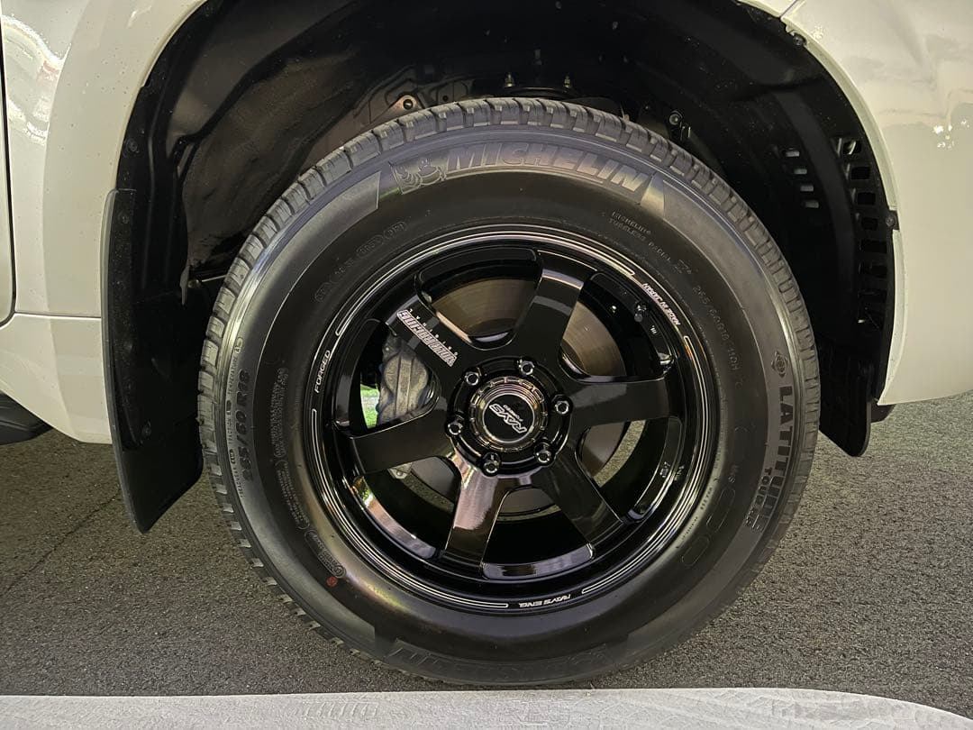 RAYS TE37 SB 18インチ 8 1/2J プラド
